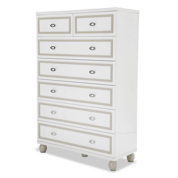 Michael Amini Sky Tower 7-Drawer Chest 9025670-108 IMAGE 1