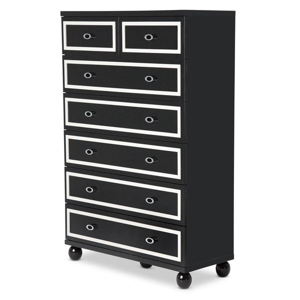 Michael Amini Sky Tower 7-Drawer Chest 9025670-805 IMAGE 1