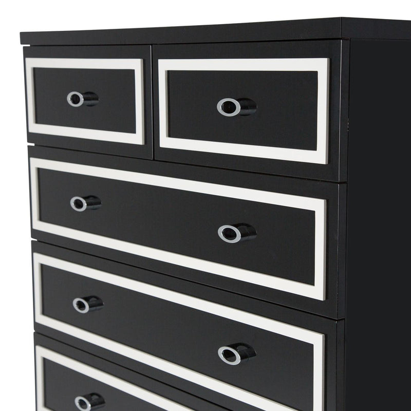 Michael Amini Sky Tower 7-Drawer Chest 9025670-805 IMAGE 2