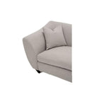 Michael Amini Trance Stationary Fabric Sofa TR-QANTM15-DOV-13 IMAGE 3