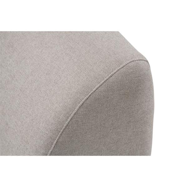 Michael Amini Trance Stationary Fabric Sofa TR-QANTM15-DOV-13 IMAGE 4