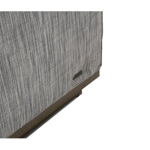 Michael Amini Trance Stationary Fabric Sofa TR-TEMPO15-GPH-804 IMAGE 5