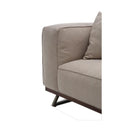 Michael Amini Trance Stationary Fabric Sofa TR-TEMPO15-SND-94 IMAGE 3