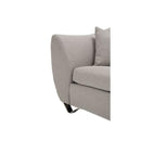 Michael Amini Trance Stationary Fabric Loveseat TR-QANTM25-DOV-13 IMAGE 2