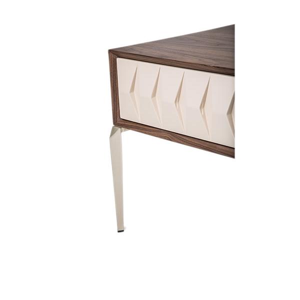 Michael Amini Trance End Table TR-ELAN202 IMAGE 2
