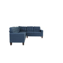 Poundex F6938 4 pc Upholstered Modular Sectional IMAGE 4