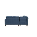Poundex F6938 4 pc Upholstered Modular Sectional IMAGE 6