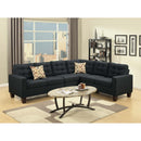 Poundex Fabric 4 pc Sectional F6937 IMAGE 1