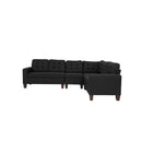 Poundex Fabric 4 pc Sectional F6937 IMAGE 2