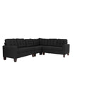 Poundex F6937 4 pc Upholstered Modular Sectional IMAGE 3