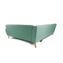 Poundex F6963 2 pc Sectional Set with 2 Accent Pillows IMAGE 4