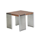 Michael Amini Trance End Table TR-NWPRT202 IMAGE 1