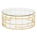 Michael Amini Plexus Cocktail Table TR-PLXUS201CT-000/TR-PLXUS201GB IMAGE 1