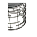 Michael Amini Trance End Table TR-PLXUS202B IMAGE 3