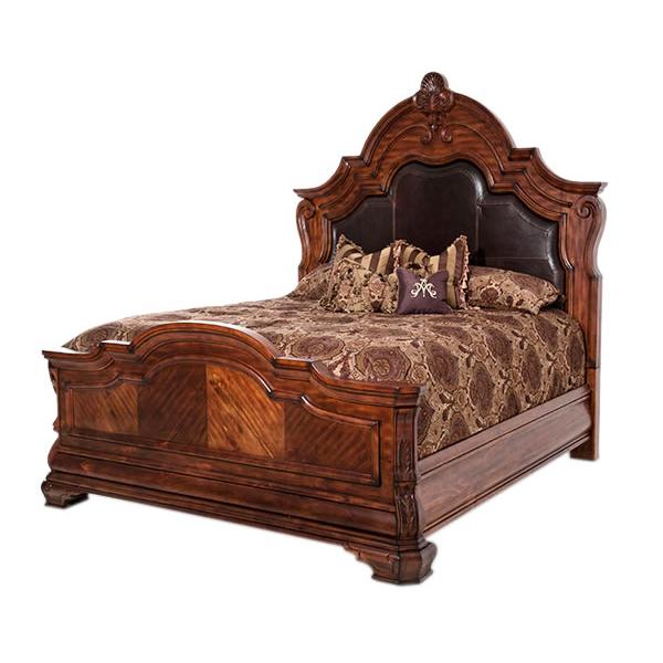 Michael Amini Tuscano Melange King Mansion Bed 34000EK3-34 IMAGE 1