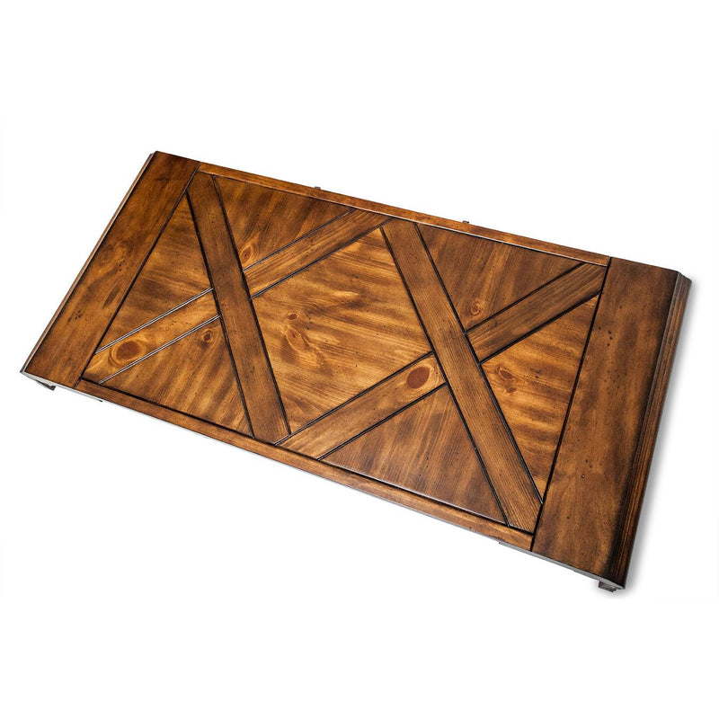 Michael Amini Round Tuscano Melange Dining Table with Trestle Base 34002-34 IMAGE 2