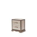 Michael Amini Valise 2-Drawer Nightstand 9026640-110 IMAGE 1
