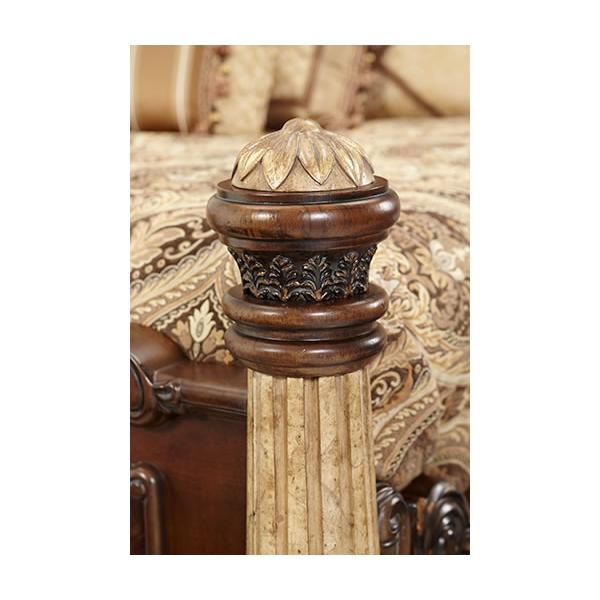 Michael Amini Victoria Palace California King Panel Bed 61000CKBED3-29 IMAGE 3