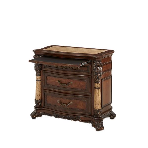 Michael Amini Victoria Palace 3-Drawer Nightstand 61040-29 IMAGE 3