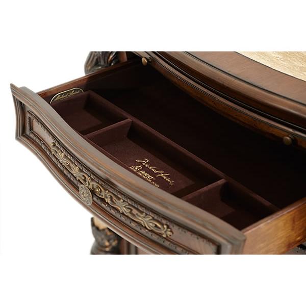 Michael Amini Victoria Palace 3-Drawer Nightstand 61040-29 IMAGE 5