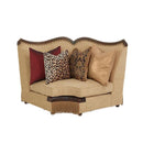 Michael Amini Victoria Palace Fabric 4 pc Sectional 618SEC4-AMBER-29 IMAGE 4