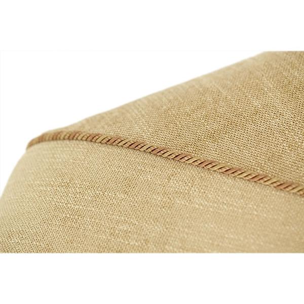Michael Amini Victoria Palace Fabric Ottoman 61879-AMBER-00 IMAGE 4
