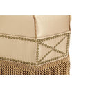 Michael Amini Victoria Palace Fabric Ottoman 61879-LTGLD-00 IMAGE 2