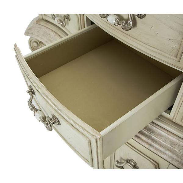 Michael Amini Villa Di Como TV Stand with Cable Management 9053095-115 IMAGE 7