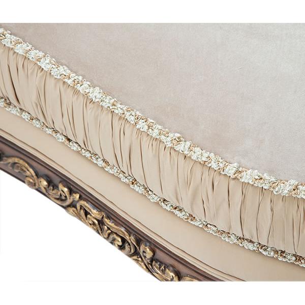 Michael Amini Villa Di Como Stationary Fabric Sofa 9053815-CREAM-403 IMAGE 2