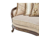 Michael Amini Villa Di Como Stationary Fabric Sofa 9053815-CREAM-403 IMAGE 4