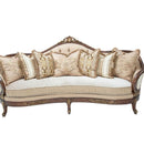 Michael Amini Villa Di Como Stationary Fabric Sofa 9053815-CREAM-403 IMAGE 5
