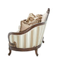 Michael Amini Villa Di Como Stationary Fabric Sofa 9053815-CREAM-403 IMAGE 8