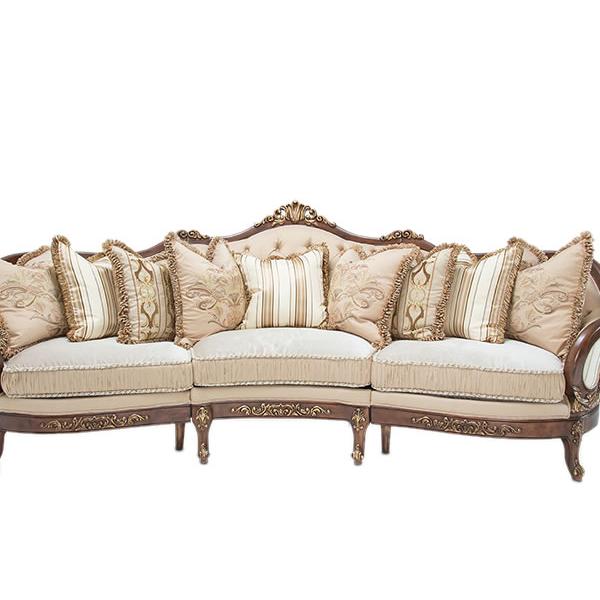 Michael Amini Villa Di Como Stationary Fabric Sofa 9053832-33-30CRM-403 IMAGE 11