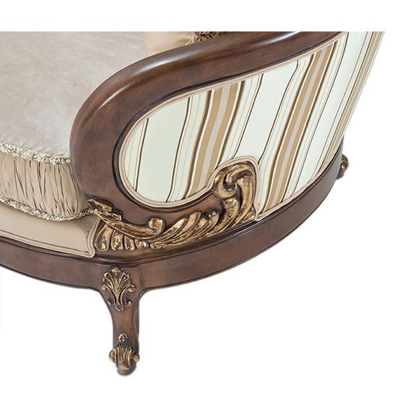 Michael Amini Villa Di Como Stationary Fabric Sofa 9053832-33-30CRM-403 IMAGE 5