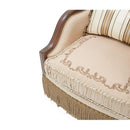 Michael Amini Villa Di Como Stationary Fabric Accent Chair 9053834-CREAM-403 IMAGE 3