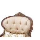 Michael Amini Villa Di Como Stationary Fabric Accent Chair 9053834-CREAM-403 IMAGE 4