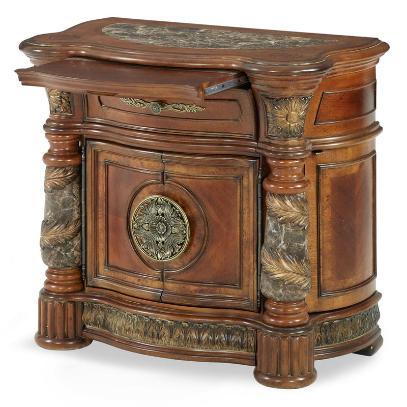 Michael Amini Villa Valencia 1-Drawer Nightstand 72040-55 IMAGE 2