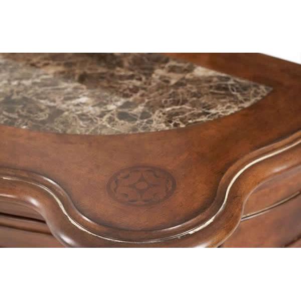 Michael Amini Villa Valencia 1-Drawer Nightstand 72042-41-55 IMAGE 3