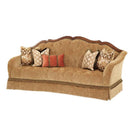 Michael Amini Villa Valencia Stationary Fabric Sofa 72815-GREEN-55 IMAGE 1