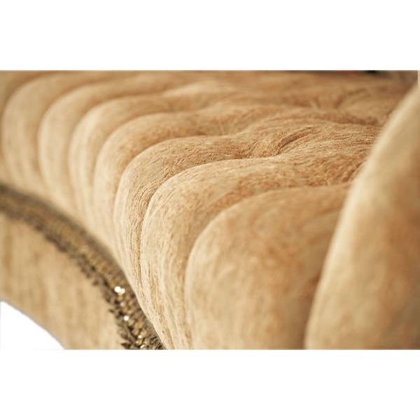 Michael Amini Villa Valencia Stationary Fabric Sofa 72815-GREEN-55 IMAGE 5