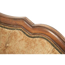 Michael Amini Villa Valencia Stationary Fabric Loveseat 72825-GREEN-55 IMAGE 3