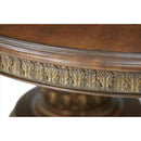 Michael Amini Round Villa Valencia Dining Table with Pedestal Base 72001B-55/72001T-55 IMAGE 10