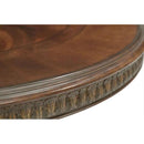 Michael Amini Round Villa Valencia Dining Table with Pedestal Base 72001B-55/72001T-55 IMAGE 11