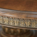 Michael Amini Round Villa Valencia Dining Table with Pedestal Base 72001B-55/72001T-55 IMAGE 5