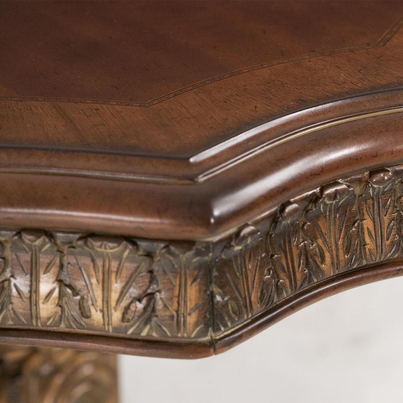 Michael Amini Villa Valencia Dining Table with Pedestal Base 72002B-55/72002BP-55/72002T-55 IMAGE 10