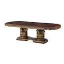 Michael Amini Villa Valencia Dining Table with Pedestal Base 72002B-55/72002BP-55/72002T-55 IMAGE 3