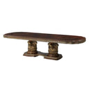 Michael Amini Villa Valencia Dining Table with Pedestal Base 72002B-55/72002BP-55/72002T-55 IMAGE 4