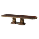 Michael Amini Villa Valencia Dining Table with Pedestal Base 72002B-55/72002BP-55/72002T-55 IMAGE 5