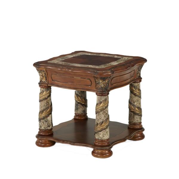 Michael Amini Villa Valencia End Table 72202-55 IMAGE 1