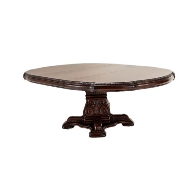 Michael Amini Round Villagio Dining Table with Pedestal Base 58001RND-44 IMAGE 1